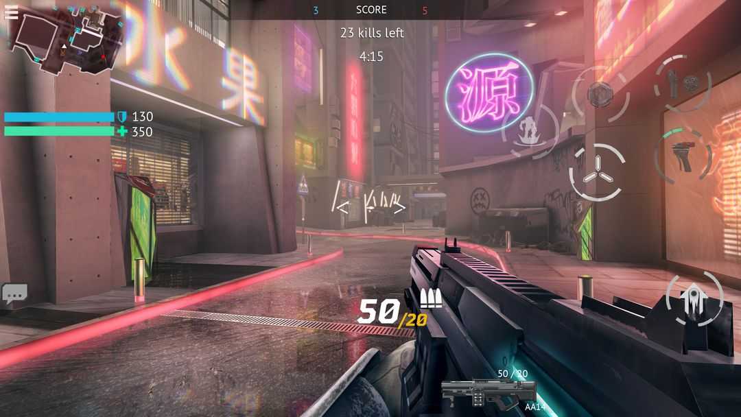 Infinity Ops_ Cyberpunk FPS Games like valorant for mobile